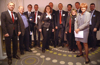 Group photo of Austrian participants; furthest to the left: K. Tritscher, EnTri Consulting